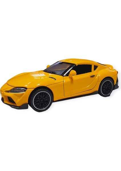Çek Bırak Büyük Boy Metal Spor Araba 15CM ( Kapıları Açılır )