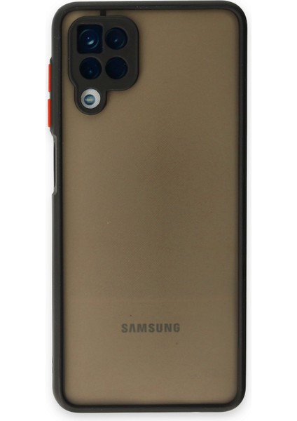Samsung Galaxy M12 Kılıf Montreal Silikon Kapak - Siyah 300099