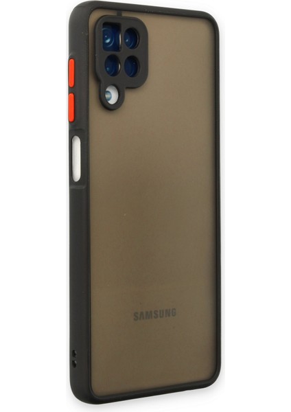 Samsung Galaxy M12 Kılıf Montreal Silikon Kapak - Siyah 300099