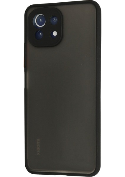 Xiaomi Mi 11 Lite Kılıf Montreal Silikon Kapak - Siyah 300099
