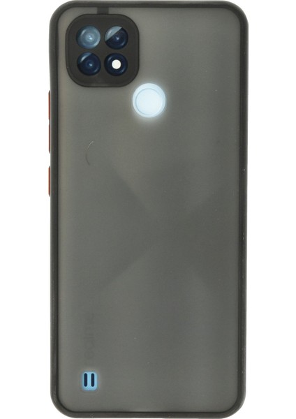 Realme C21 Kılıf Montreal Silikon Kapak - Siyah 300099
