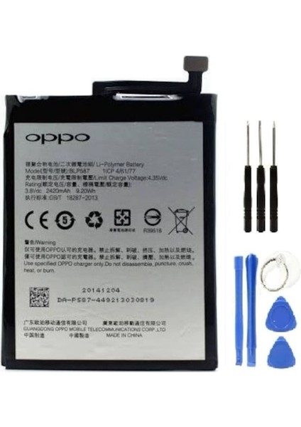 Oppo R1X Pil Batarya BL587 Tamir Seti