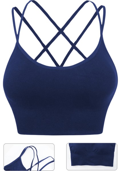 Kadın Cross Back Yoga Egzersiz Fitness Spor Sütyeni CRS003 modelleri