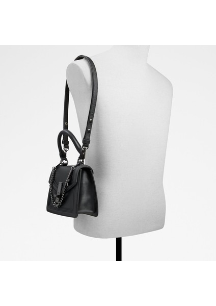 Emalıne Çapraz Çanta - Siyah indirimleri