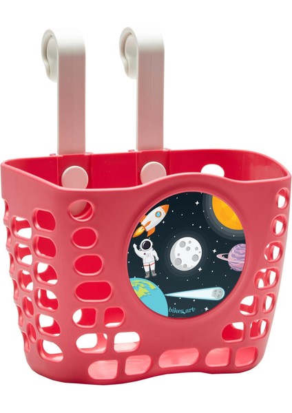 Çocuk Bisiklet Ön Sepeti Stickerlı