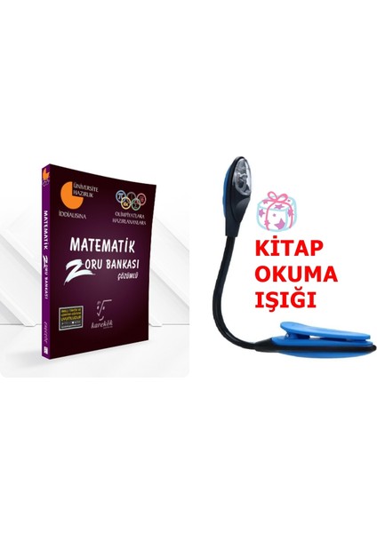YKS Matematik Zoru Soru Bankası - Kitap Okuma Işığı
