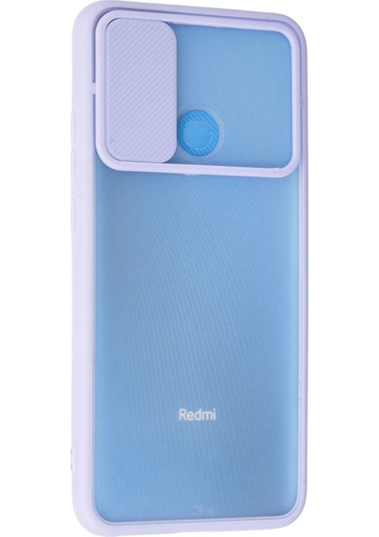Xiaomi Redmi 9c Kılıf Palm Buzlu Kamera Sürgülü Silikon - Lila 300099 modelleri