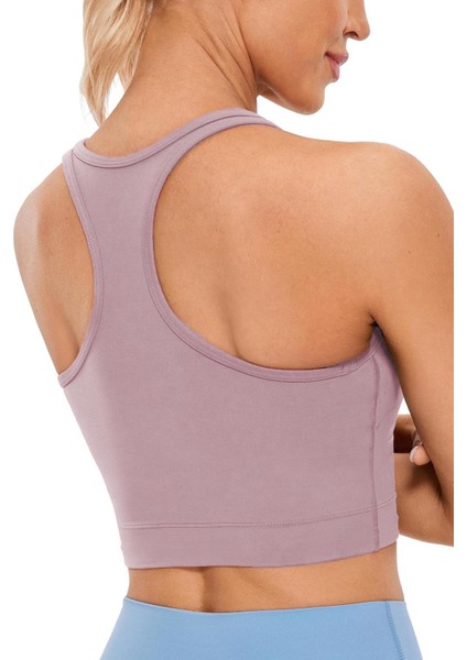Kadın Racerback Running Yoga Egzersiz Fitness Spor Sütyen CRS004