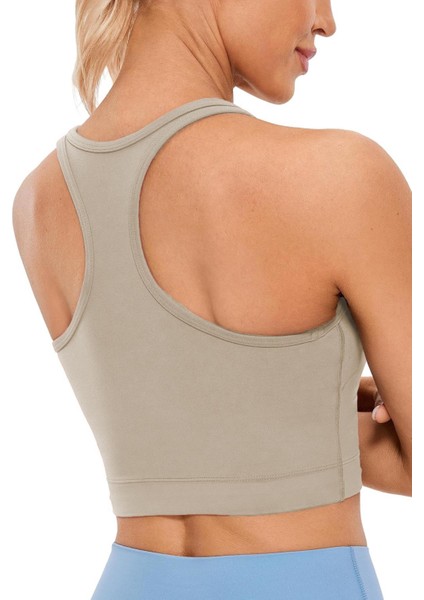 Kadın Racerback Running Yoga Egzersiz Fitness Spor Sütyen CRS004