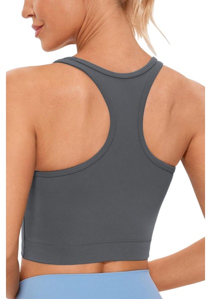 Kadın Racerback Running Yoga Egzersiz Fitness Spor Sütyen CRS004