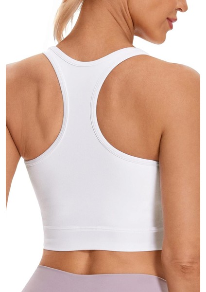 Kadın Racerback Running Yoga Egzersiz Fitness Spor Sütyen CRS004