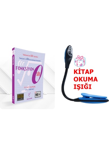 TYT - AYT Fonksiyon Sıfır Modüler Piramit Sistemiyle Konu Anlatımlı Soru - Kitap Okuma Işığı