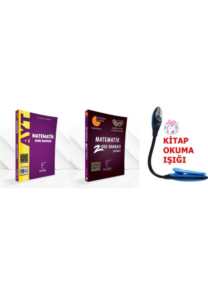 AYT Sayısal Matematik Soru Bankası - Zoru Bankası Süper Set - Kitap Okuma Işığı
