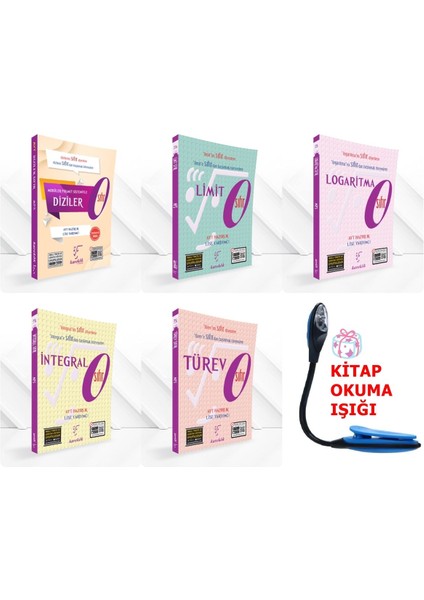 AYT Sıfır Serisi Modüler Piramit Sistemiyle Konu Anlatımlı Soru Set - Kitap Okuma Işığı