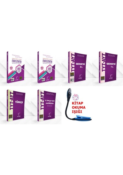 AYT Eşit Ağırlık Dersler Modüler Piramit Sistemiyle Konu Anlatımlı Sorulu – Kitap Okuma Işığı