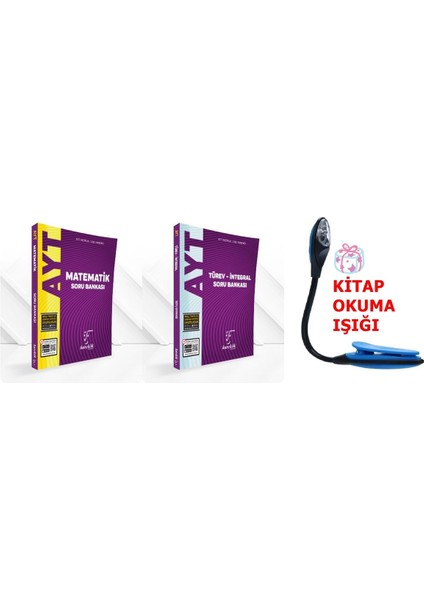 AYT Sayısal Matematik Soru Bankası - Türev Soru Bankası - Kitap Okuma Işığı
