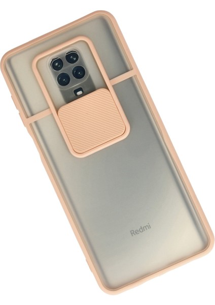 Xiaomi Redmi Note 9s Kılıf Palm Buzlu Kamera Sürgülü Silikon - Pembe 300099 fiyatları
