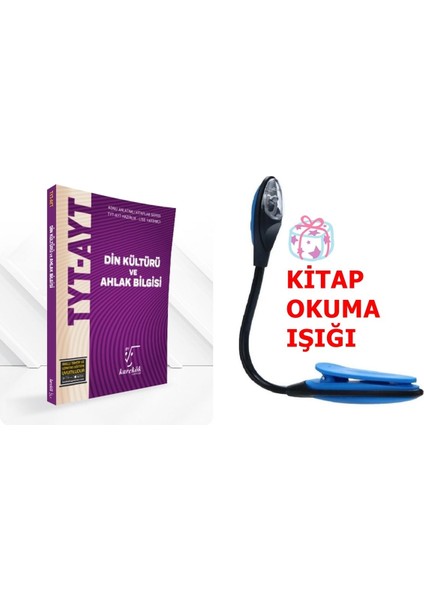 AYT Din Kültürü ve Ahlak Bilgisi Modüler Piramit Sistemiyle Konu Anlatımlı – Kitap Okuma Işığı