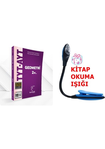 AYT Geometri Modüler Piramit Sistemiyle Konu Anlatımlı Soru 2 Kitap - Kitap Okuma Işığı