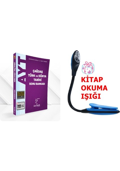 AYT Çağdaş Türk ve Dünya Tarihi Soru Bankası - Kitap Okuma Işığı