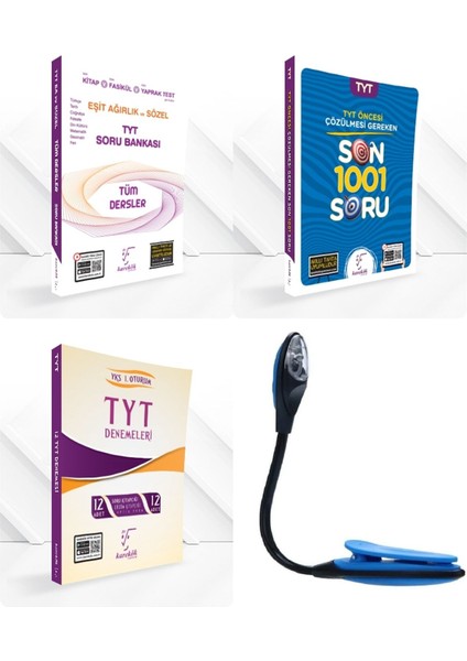 TYT Eşit Ağırlık ve Sözel Bankası - TYT Çözülmesi Gereken 1001 Soru – 12'li Deneme