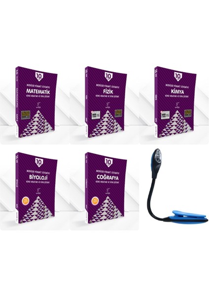10. Sınıf Modüler Piramit Sistemiyle Konu Anlatımı Süper Set - Kitap Okuma Işığı