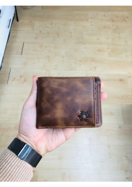 Wick Antik Kahve Deri Kişiye Özel Isim Baskılı Erkek Cüzdanı(Kartlık Hediyeli) fırsatları