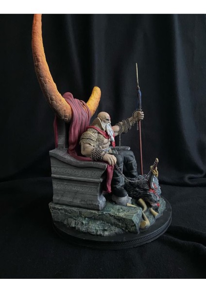 God Of War Kratos Figür God Of War Yaşlı Kratos Obje 25CM Büyük Boy modelleri