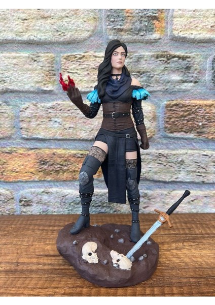 The Witcher Yennefer Figür The Witcher Yenna Obje 25CM Büyük Boy