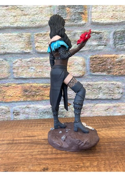 The Witcher Yennefer Figür The Witcher Yenna Obje 25CM Büyük Boy