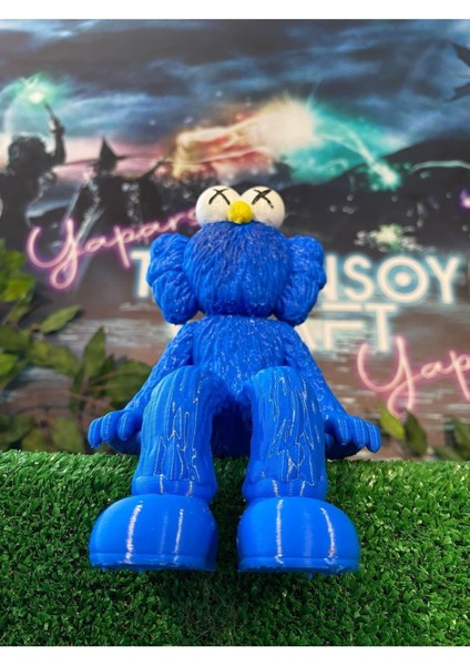 Kaws Bff Vinyl Sitting Boyalı Figür 20 cm Boy indirimleri