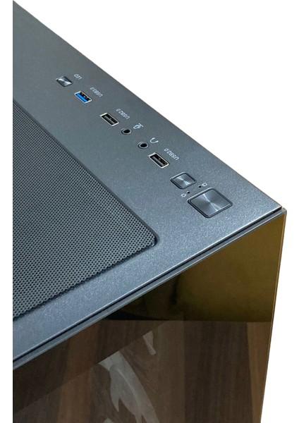 Lıquıd 7X120 mm Fanlı Rgb Kumandalı Kontrolcülü Atx Oyuncu Bilgisayar Kasası