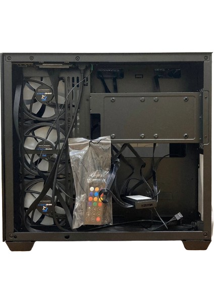 Lıquıd 7X120 mm Fanlı Rgb Kumandalı Kontrolcülü Atx Oyuncu Bilgisayar Kasası