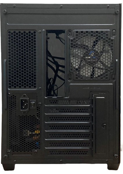 Lıquıd 7X120 mm Fanlı Rgb Kumandalı Kontrolcülü Atx Oyuncu Bilgisayar Kasası