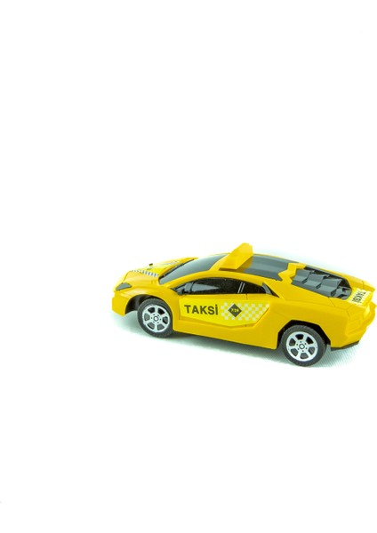 1:24 Ölçek Uzaktan Kumandalı Taksi Yarım Fonksiyon Sarı