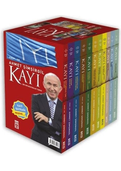 Osmanlı Tarihi Kayı Seti (11 Kitap - Kayı Bayrağı Hediyeli)