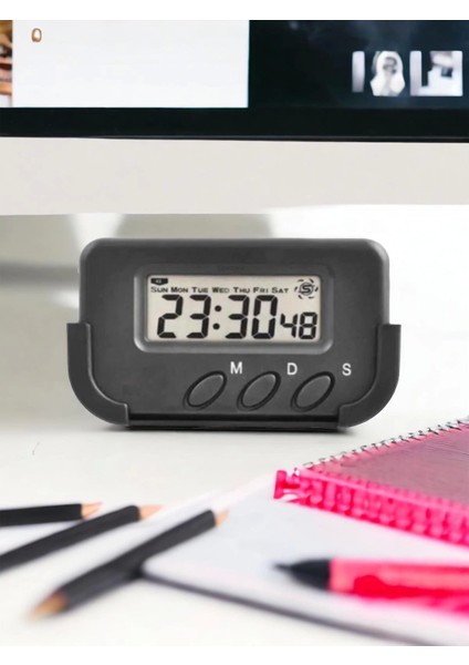 Kronometreli Pomodoro Öğrenci Saati Ders Çalışma Dijital Masa Saati