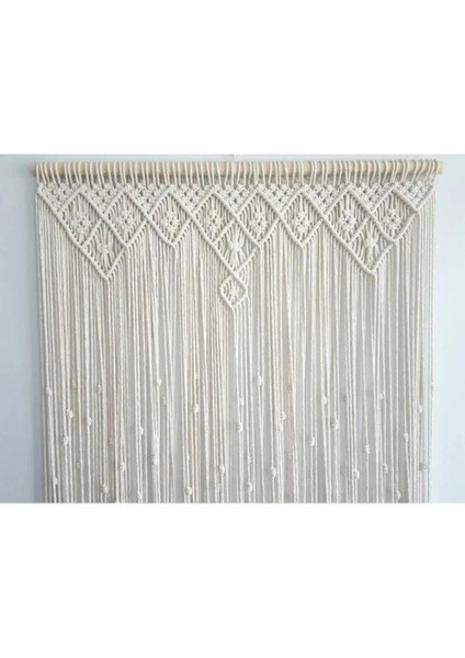 Baklava Dilimli El Yapımı Makrome Perde fiyatları