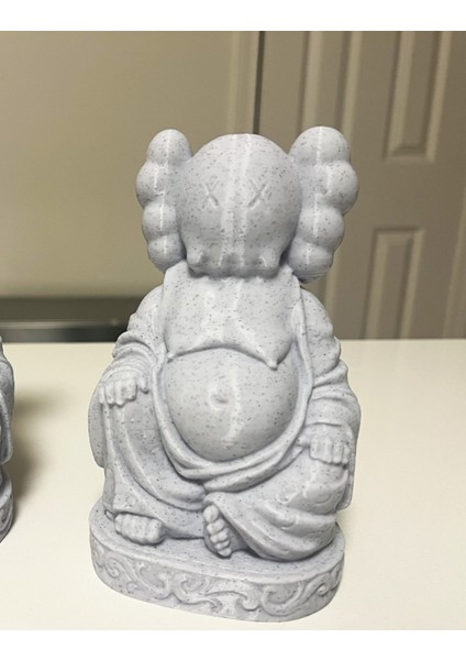 Kaws Buda Figür Kaws Meditasyon Boyalı Figür Büyük Boy 20CM