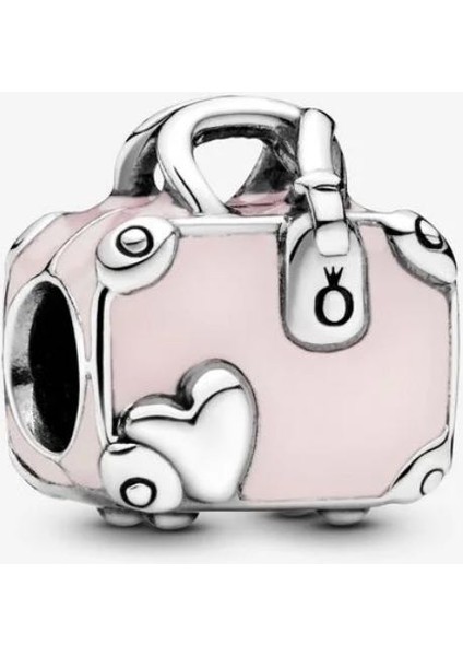 Pembe Valiz Charm