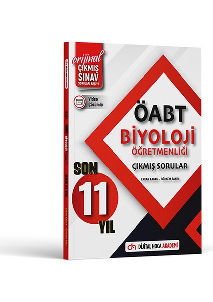 2024 ÖABT Biyoloji Son 11 Yıl Orijinal Çıkmış Sınav Soruları Video Çözümlü