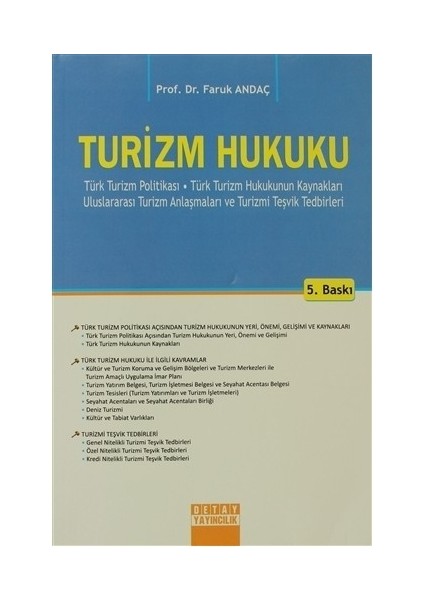 Turizm Hukuku-Faruk Andaç