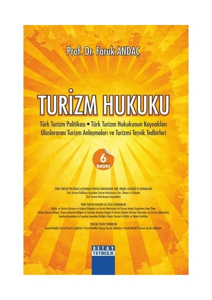 Turizm Hukuku-Faruk Andaç