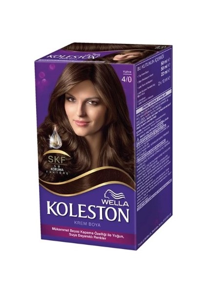 Koleston Set Saç Boyası 4/0 Kahve