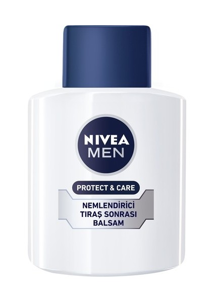 NIVEA Men Protect&Care Nemlendirici Tıraş Sonrası Balsam 100ml,Hızlı Emilir,Normal ve Kuru Ciltler