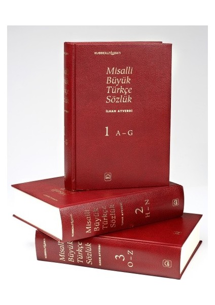 Misalli Büyük Türkçe Sözlük - 3 Cilt Takım (Ciltli)