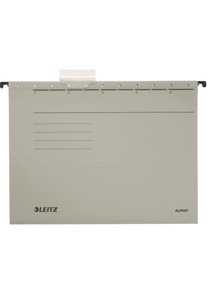 Delta Askılı Dosya Telsiz Gri 65150085