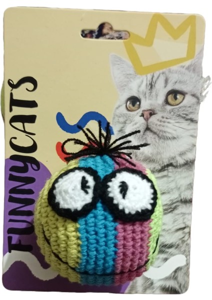 Emoji Örgü Pati Oyuncağı