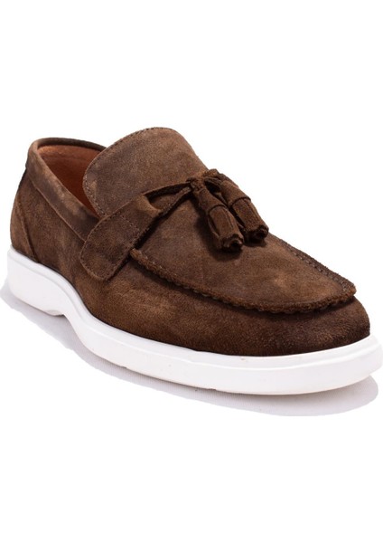 80803 Magraj Günlük Haki Süet Erkek Deri Ayakkabı