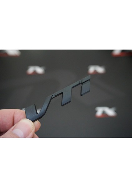 Honda Vti Siyah Metal Bagaj 3m 3D Yazı Logo Amblem